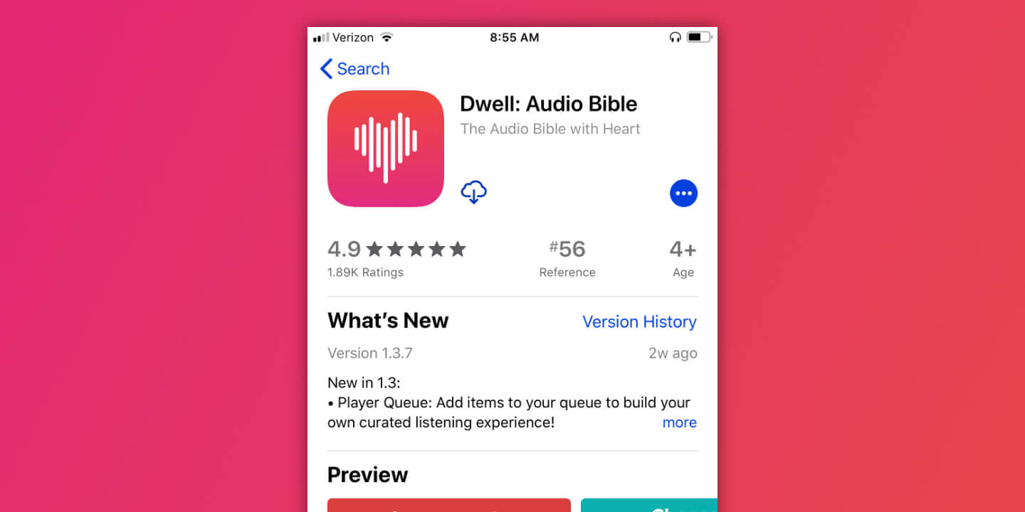 Dwell in the iOS App Store